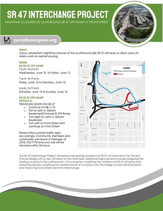 SR 47 Interchange Project | Port of Los Angeles 