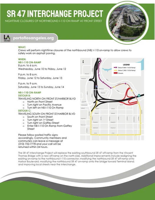 SR 47 Interchange Project | Port of Los Angeles 
