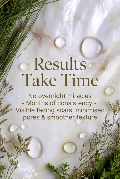 Skincare Results takes Time