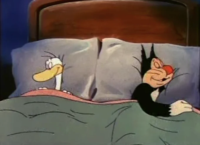 It’s All in the Stars (1946 Gandy Goose and Sourpuss cartoon)