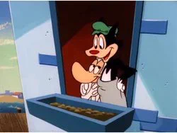 Gandy Goose and Sourpuss in Mighty Mouse: The New Adventures
