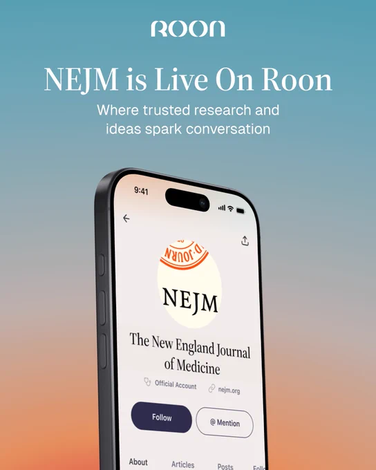 NEJM joins Roon