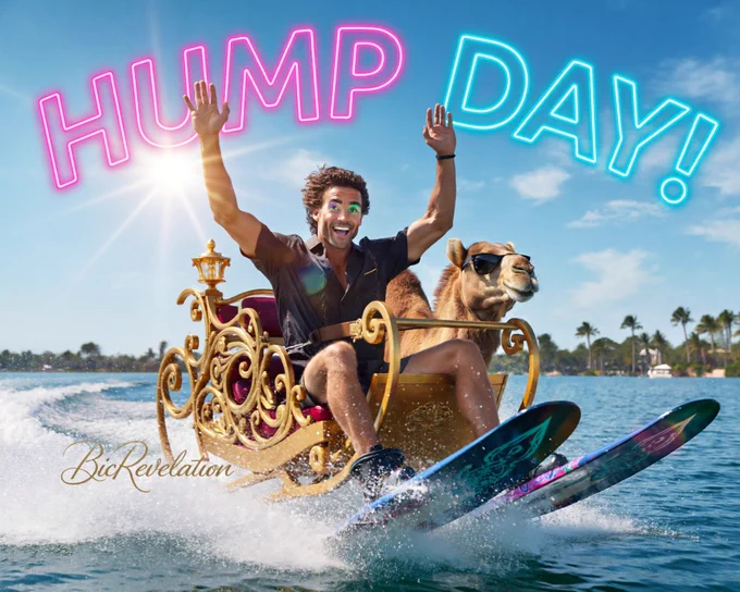 Hump day indeed