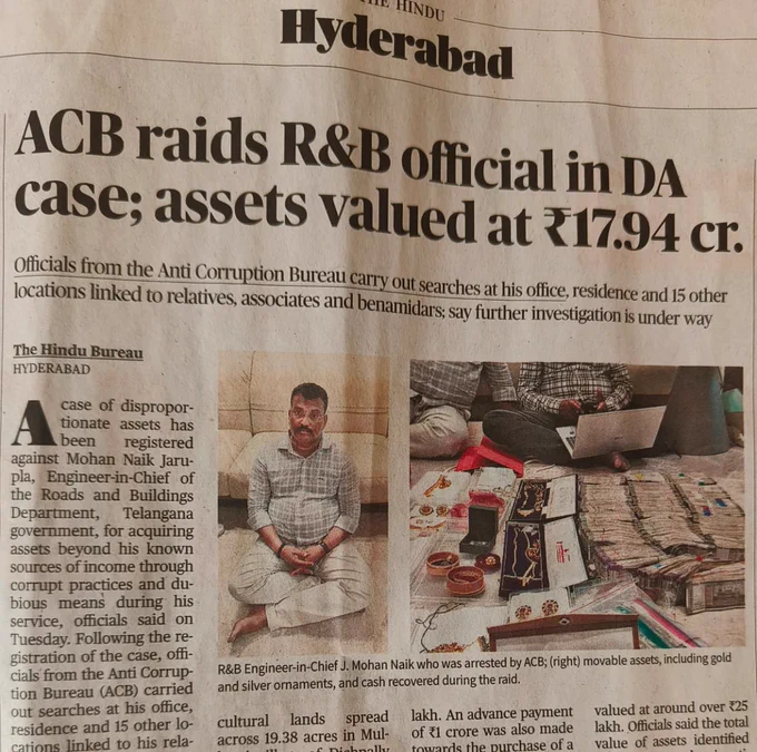 Flashy Raids vs. Convictions?? What's the Real Deal, @revanth_anumula?