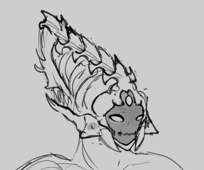 this facial design of luzaku looks amazing