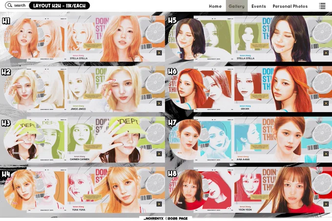 # AVAIL SLIDE 1

H1 : STELLA
H2 : JIWOO
H3 : CAEMEN
H4 : YUHA
H5 : JUUN
H6 : IAN
H7 : A-NA
H8 : YE-ON
