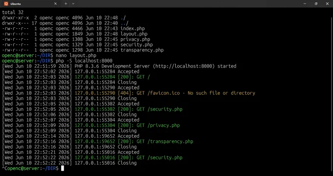 Terminal WSL
