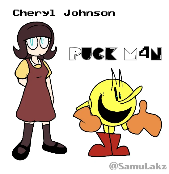 As for Cheryl, she was born in 1955 and died in 1975, she resides in a copy of PAC-MAN World 2 for the Gameboy advance (at least for what I have in mind right now) 