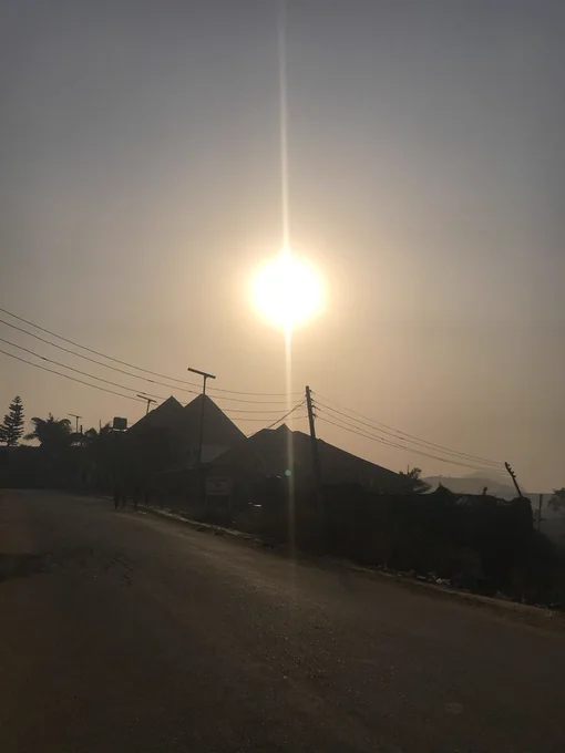 Sunrise in Nigeria 