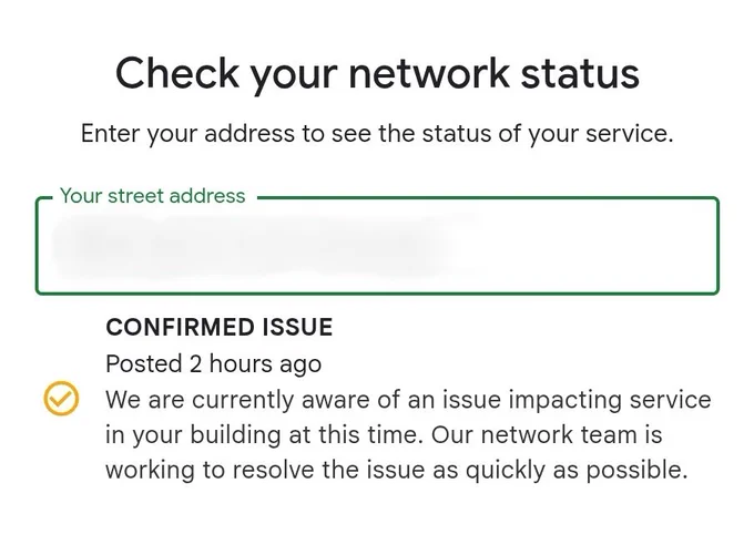 webpass status page: CONFIRMED ISSUE

Posted 2 hours ago

We are currently aware of an issue impacting service in your building at this time. Our network team is working to resolve the issue as quickly as possible.
