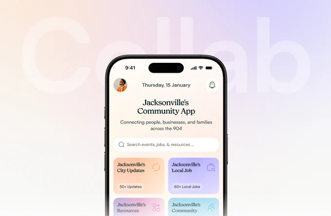 Community Mobile App UI UX Design Case Study. 