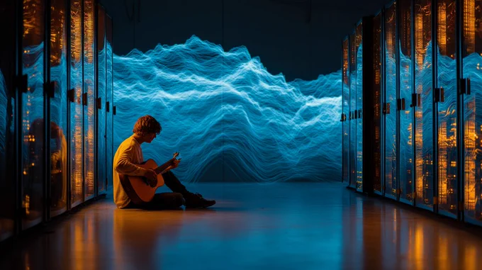 Seven Million Songs a Day: AI Music and Vanishing Scarcity