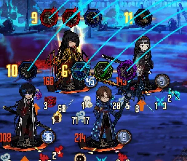 My ryoshu hit the 5% on her nuke skill lol lmao 
Still won tho
