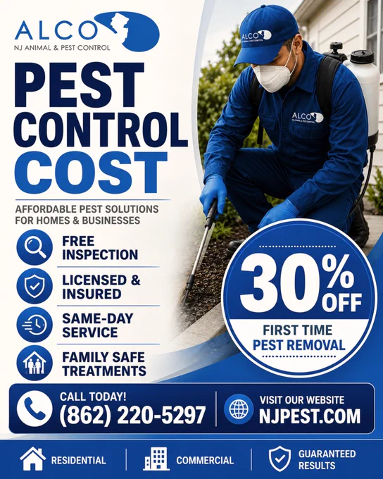 Pest Control Cost NJ