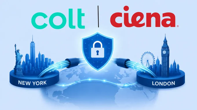 Colt Technology News
Colt Technology Services and networking innovator Ciena have successfully completed a historic quantum-resistant data transmission test, which is a major step forward for global digital infrastructure. In the global fight to protect vital communication channels from the looming threat of quantum computing, this trial marks a significant turning point. The test was carried out along the transatlantic corridor that connects New York and London, one of the most important and frequently used digital routes in the world.
The Architecture of the Milestone
Using a combination of deep-sea undersea cables and terrestrial fiber networks, the trial covered an enormous 6,900 kilometers. The test attained data transmission speeds of 800 Gigabits per second (Gbps) despite the enormous distance and route complexity. The state-of-the-art in coherent optical technology, the Ciena WaveLogic 6 Extreme (WL6e) platform, enabled this performance.
