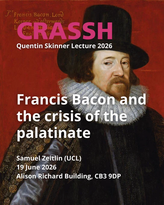 Quentin Skinner lecture 2026.