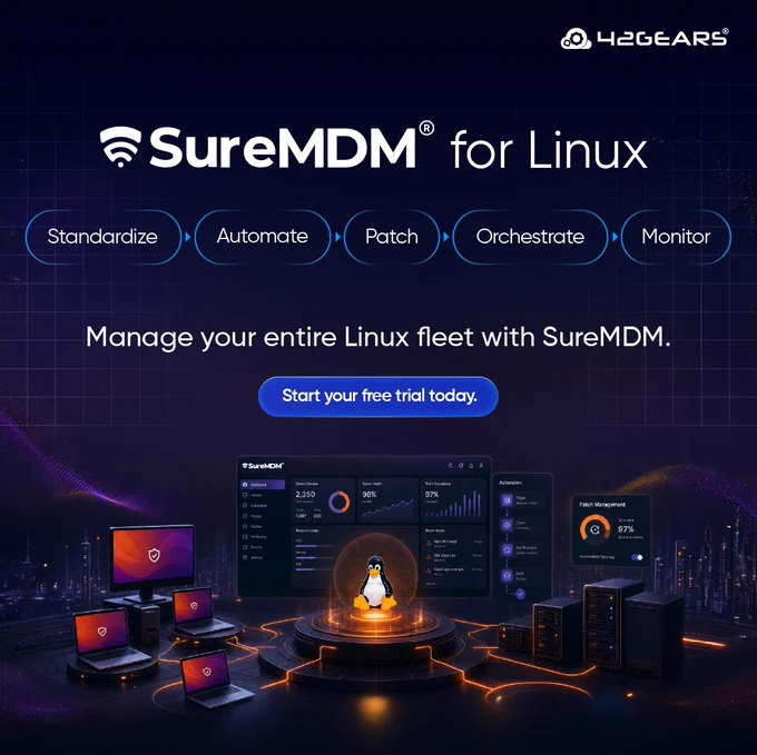 best linux device management solution | suremdm for linux | mdm for linux | linux mdm 