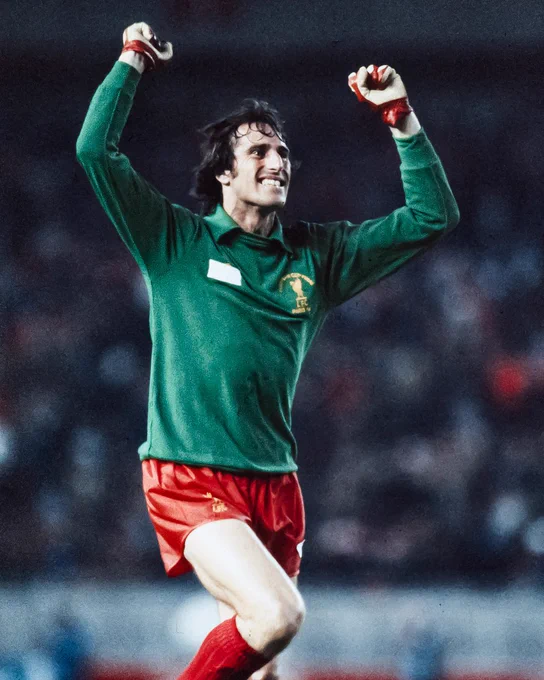 Photography of Ray Clemence during his time as a Liverpool player.