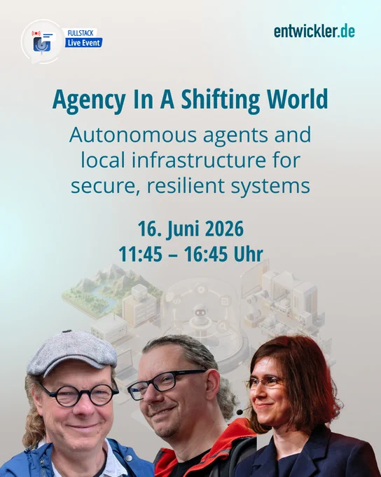 Fullstack Live-Event: Agency In A Shifting World
