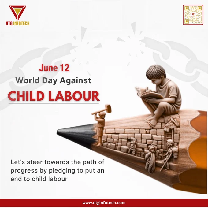 NTG Infotech supports ending child labour through education