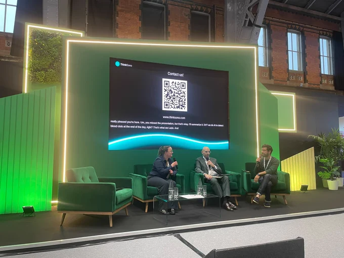 Sarah Bryon on a panel at NHS Confed 2026