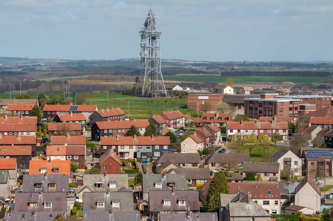 Image shows the Northfield skyline