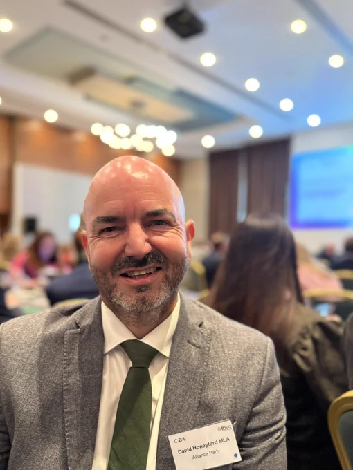 Photo of me at CBi conference
