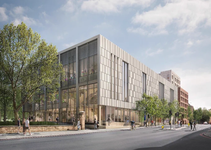 Artist impression of St George's Leisure Centre
