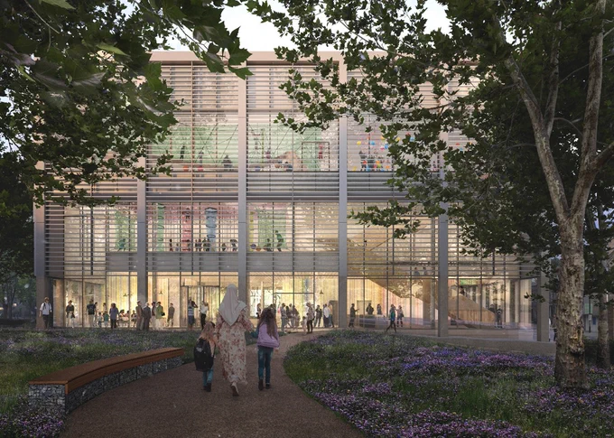 Artist impression of St George's Leisure Centre