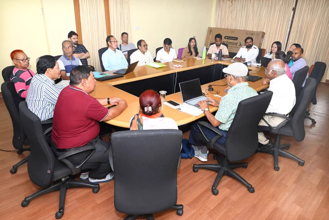 Workshop on Collection of Linguistic Data in Car Nicobar and Nancowry/Kamorta Languages Begins at CIIL, Mysuru.
The workshop commenced at Central Institute of Indian Languages (CIIL), Mysuru on 08.06.2026. In this workshop Native speakers of Car Nicobarese and Nancowry have joined the programme as language consultants and will work closely with the SPPEL academic staff during the workshop.
The workshop aims to collect linguistic data in the languages of the Nicobar Islands and prepare grammatical sketches, textual materials, and semantically categorised vocabulary. The programme began with a welcome address by Dr. Sujoy Sarkar, Officer-in-Charge, SPPEL, CIIL.
Prof. Arun Ghosh Prof. Arun Kumar Ghosh (Former Professor, Department of Bengali, The University of Burdwan, West Bengal), who has been invited as an expert for the workshop, briefed the participants about the objectives and activities planned for the next fifteen days. During this period, the staff of SPPEL will engage with the l