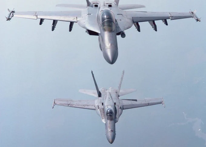 Super Hornet and Hornet.