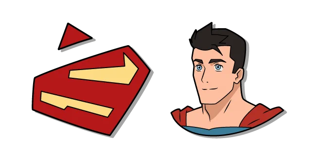 My Adventures with Superman Clark Kent and Superman Logo Cursor