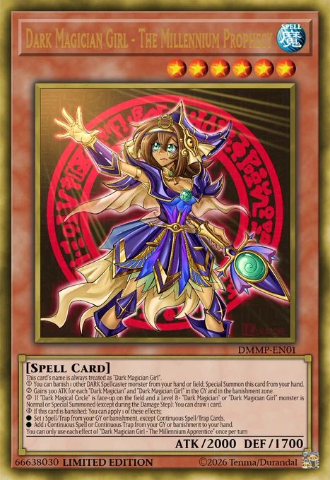 First batch of the Millennium Prophecy set about a new strategy to play Dark Magician.