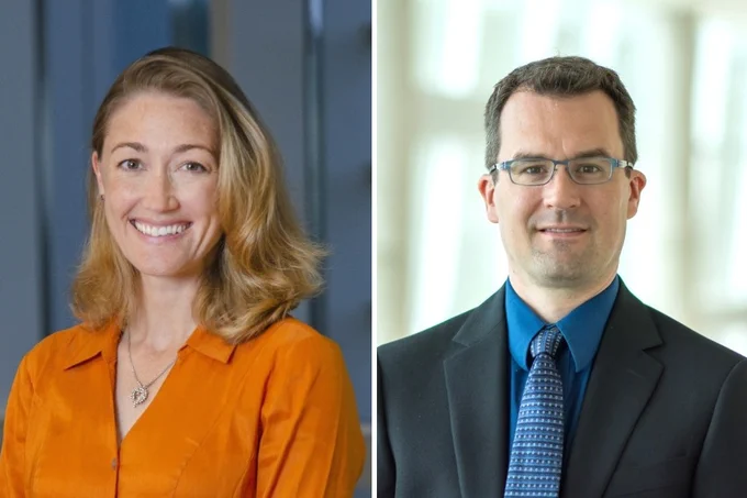 Dr. Mara Jana Broadhurst, left, and Dr. Benjamin Swanson