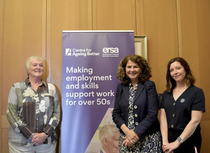 Ageing Better event hosted in Portcullis House in collaboration with the Employment Related Services Association (ERSA)