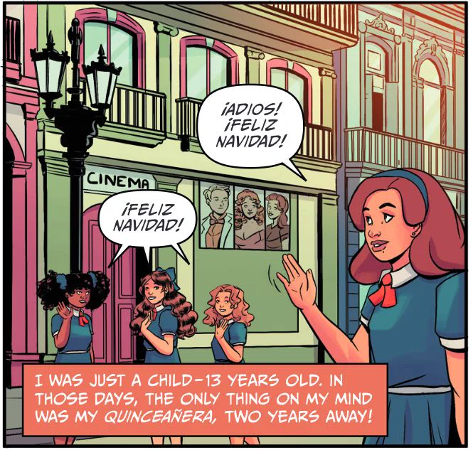 Panel excerpt from We are Pan graphic novel by Andre Frattino 