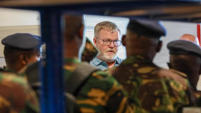 multinational planners for exercise Justified Accord visited the 173rd Bayonet Innovation Team lab