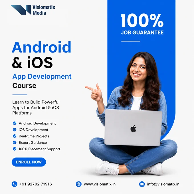 Learn Android & iOS App Development with real-world projects, expert mentorship, and placement support.

🚀 Start coding. Start building. Start your tech career.