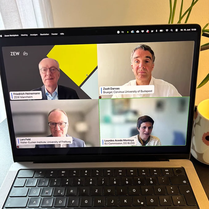 #ZEWlive-Webinarreihe „EU Budget Talks“ am 10.6.2026.