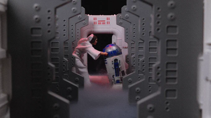 Hasbro Starwars Vintage Collection "Tantive IV"
Hasbro Starwars "Princess Leia Organa"
Bandai 1/12 R2-D2
