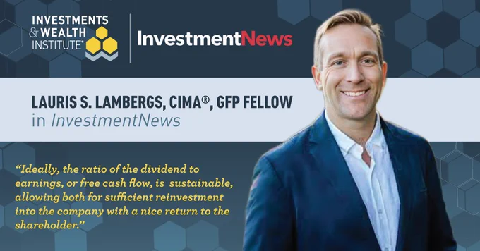 Lauris S. Lambergs in InvestmentNews