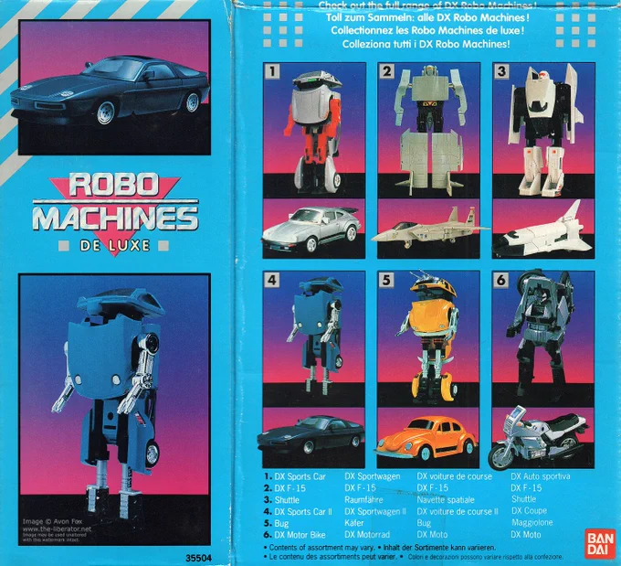 Back of Original Packaging