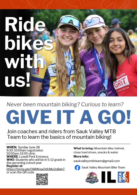 mountain bikers smiling for camera