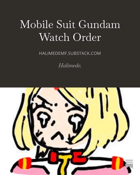 mobile suit gundam watch order