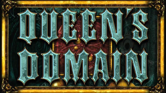 Key art and logo for Queen’s Domain.
