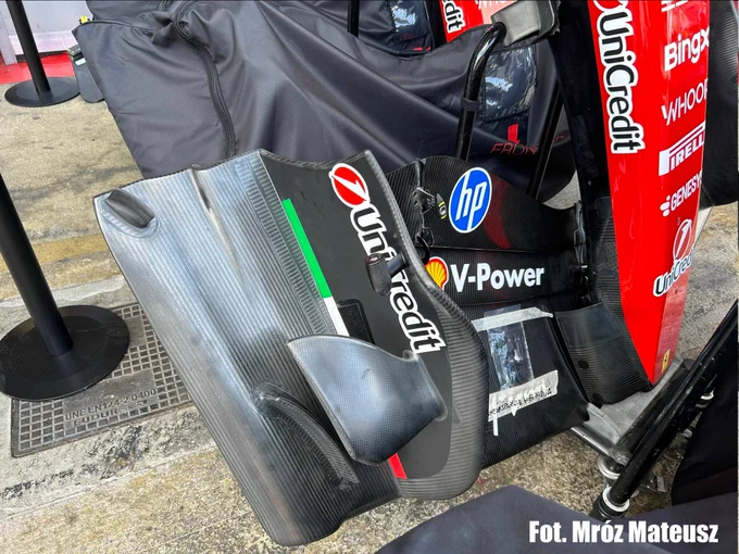 Formula 1 - Spanish Grand Prix 2026 - Scuderia Ferrari SF26 - new front wing