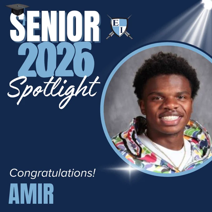 Senior 2026 Spotlight Congratulations Amir
