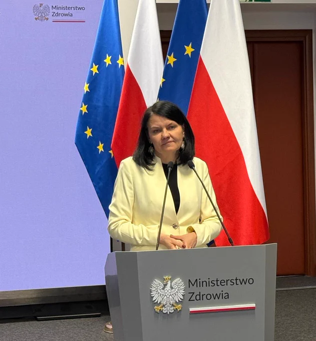 zdjęcie z konferencji prasowej nr. listy leków refundowanych
