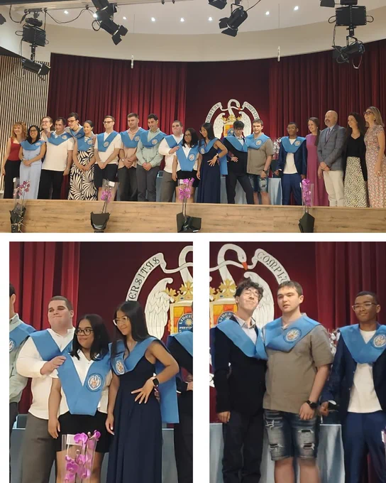 Fotografía de los graduados/as.
