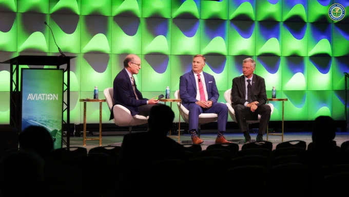 Deputy Administrator Chris Rocheleau attends the AIAA Aviation forum in San Diego, CA.